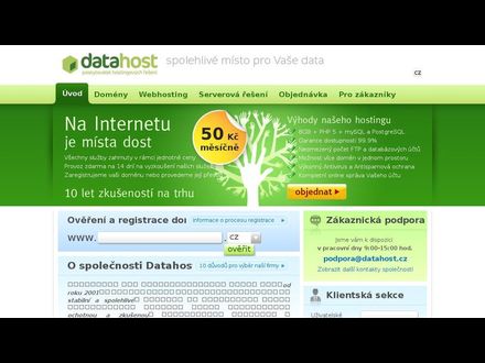 www.datahost.cz