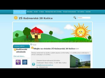 www.zskezmarska28.sk