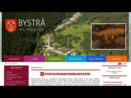 www.bystra.sk