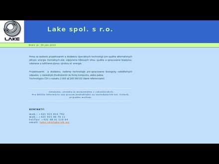 www.lake-sk.eu