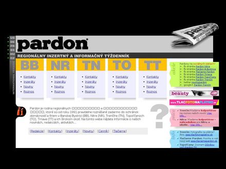 www.pardon.sk