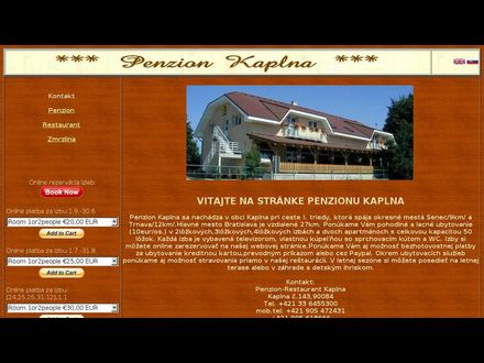 www.penzion-kaplna.sk