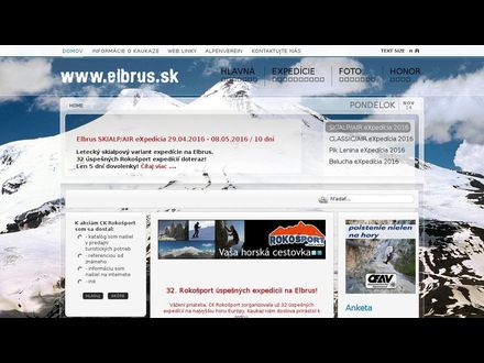 www.elbrus.sk
