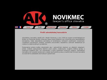 www.aknovikmec.com/profilsk.html