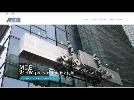 www.mde.sk