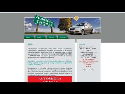 www.autoskola-thomas.sk