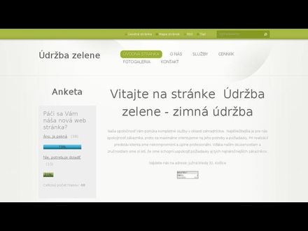 www.udrziavanie-zelene.eu