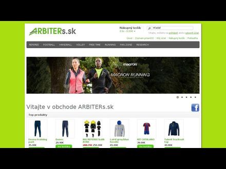 www.arbiters.sk