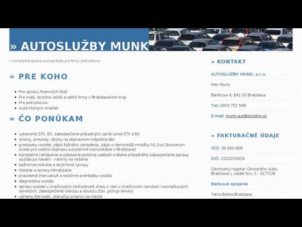 www.autosluzbymunk.sk