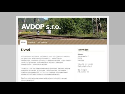 www.avdop.sk