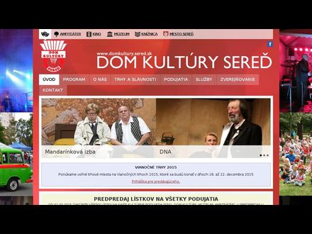 www.domkultury.sered.sk