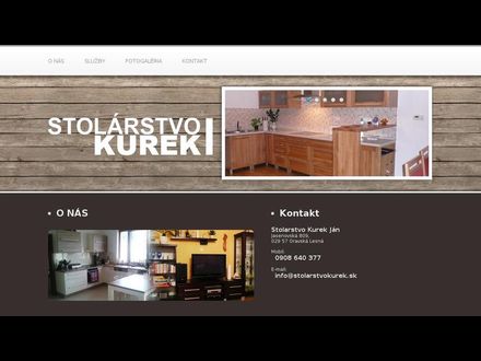 www.stolarstvokurek.sk
