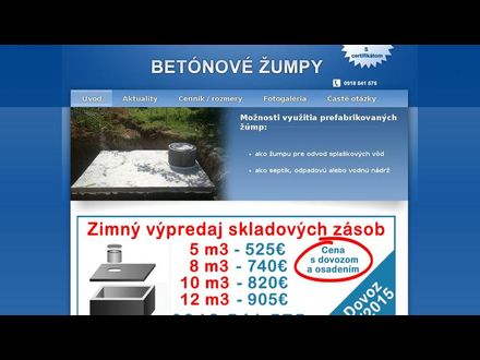 www.betonovezumpy.sk
