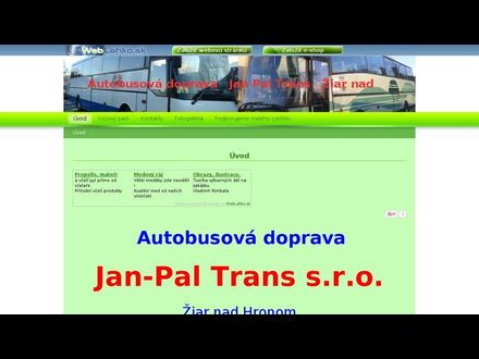 www.janpaltrans.sk