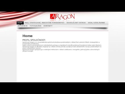 www.aragon.sk
