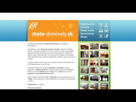 www.chata-donovaly.sk