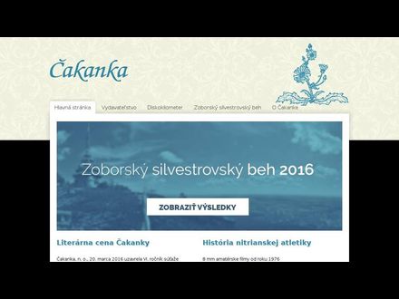www.cakanka.sk