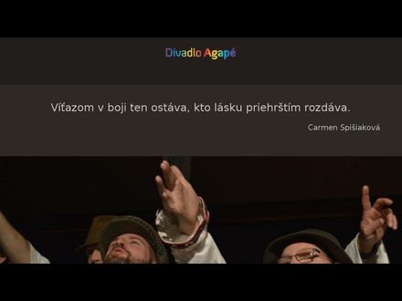 www.divadloagape.sk