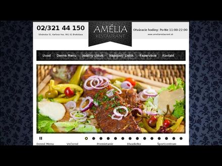 www.ameliarestaurant.sk