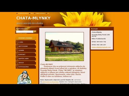 www.chata-mlynky.webnode.sk