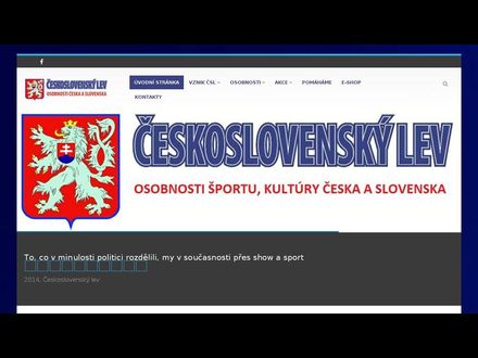 www.ceskoslovenskylev.eu