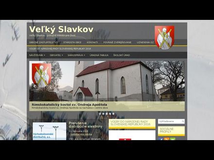 www.velkyslavkov.sk
