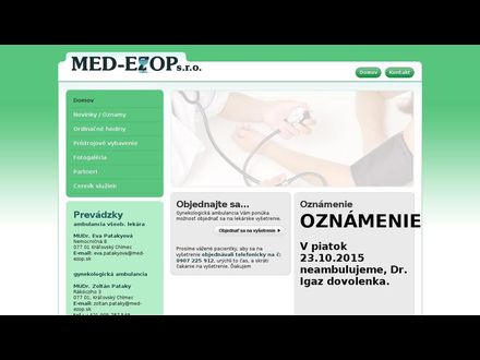www.med-ezop.sk
