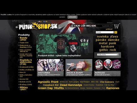 www.punkshop.sk