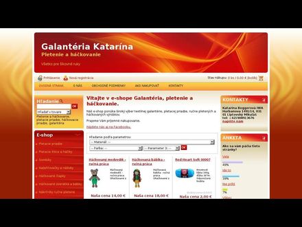 www.galanteriakatarina.sk
