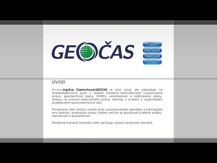 www.geocas.sk