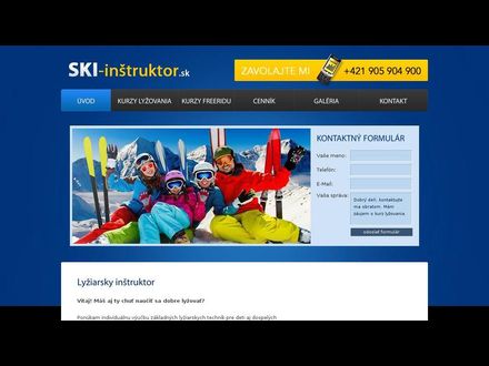 www.ski-instruktor.sk