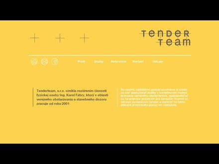 www.tenderteam.sk