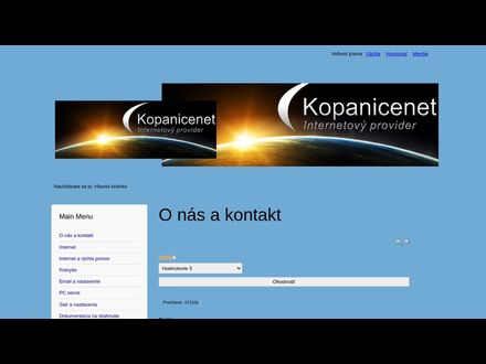 www.kopanicenet.sk