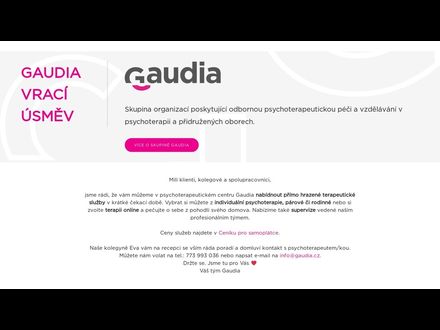 www.gaudia.cz