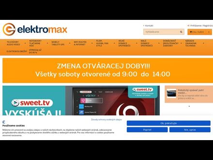 www.elektromax.sk