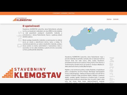 www.stavebniny-klemostav.sk