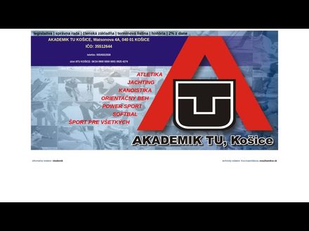 www.akademiktu.tuke.sk