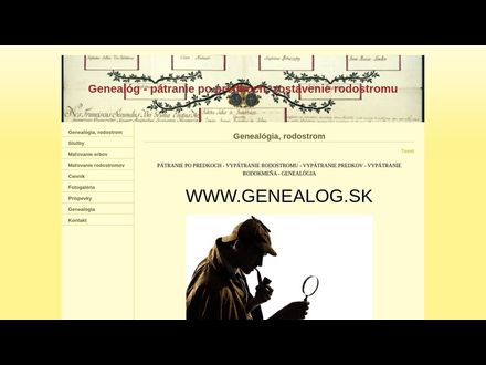 www.genealog.sk