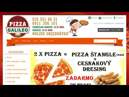 www.pizzagalileo.sk