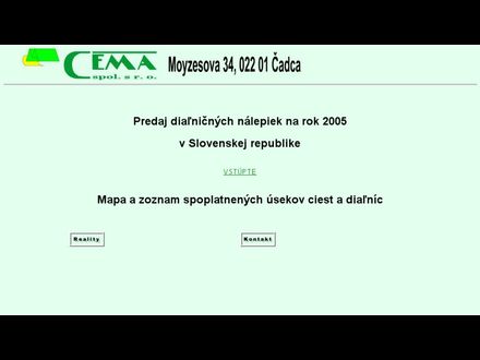 www.cema.sk