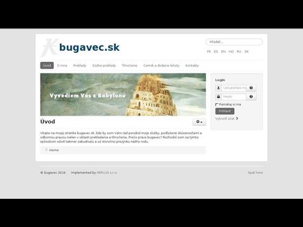 www.bugavec.sk