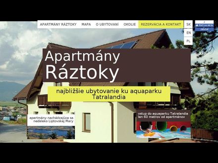 www.apartmanyraztoky.sk