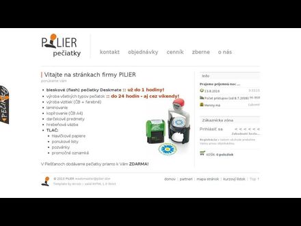 www.pilier.sk