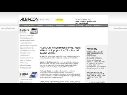 www.albacon.sk