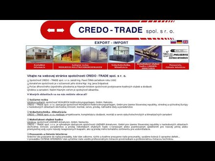 www.credotrade.sk