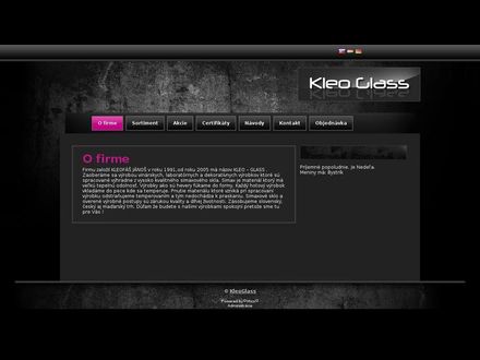 www.kleoglass.sk
