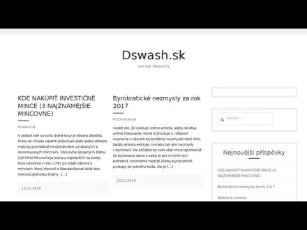 www.dswash.sk