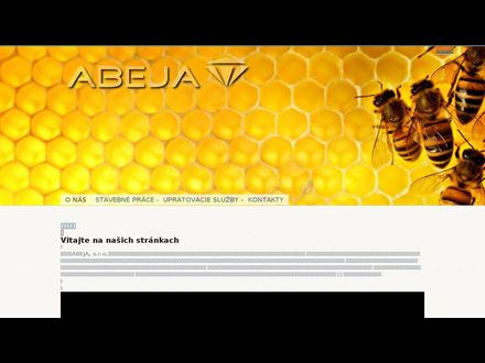 www.abeja.sk
