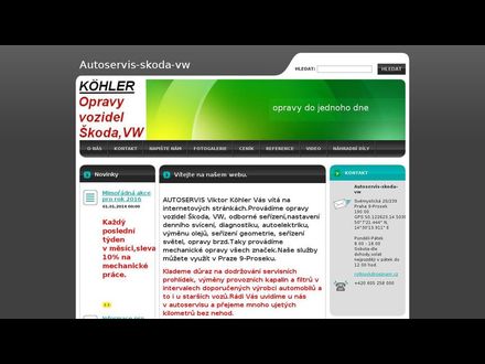 www.autoservis-skoda-vw.webnode.cz