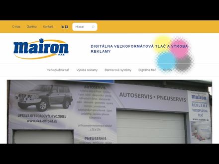 www.mairon.sk